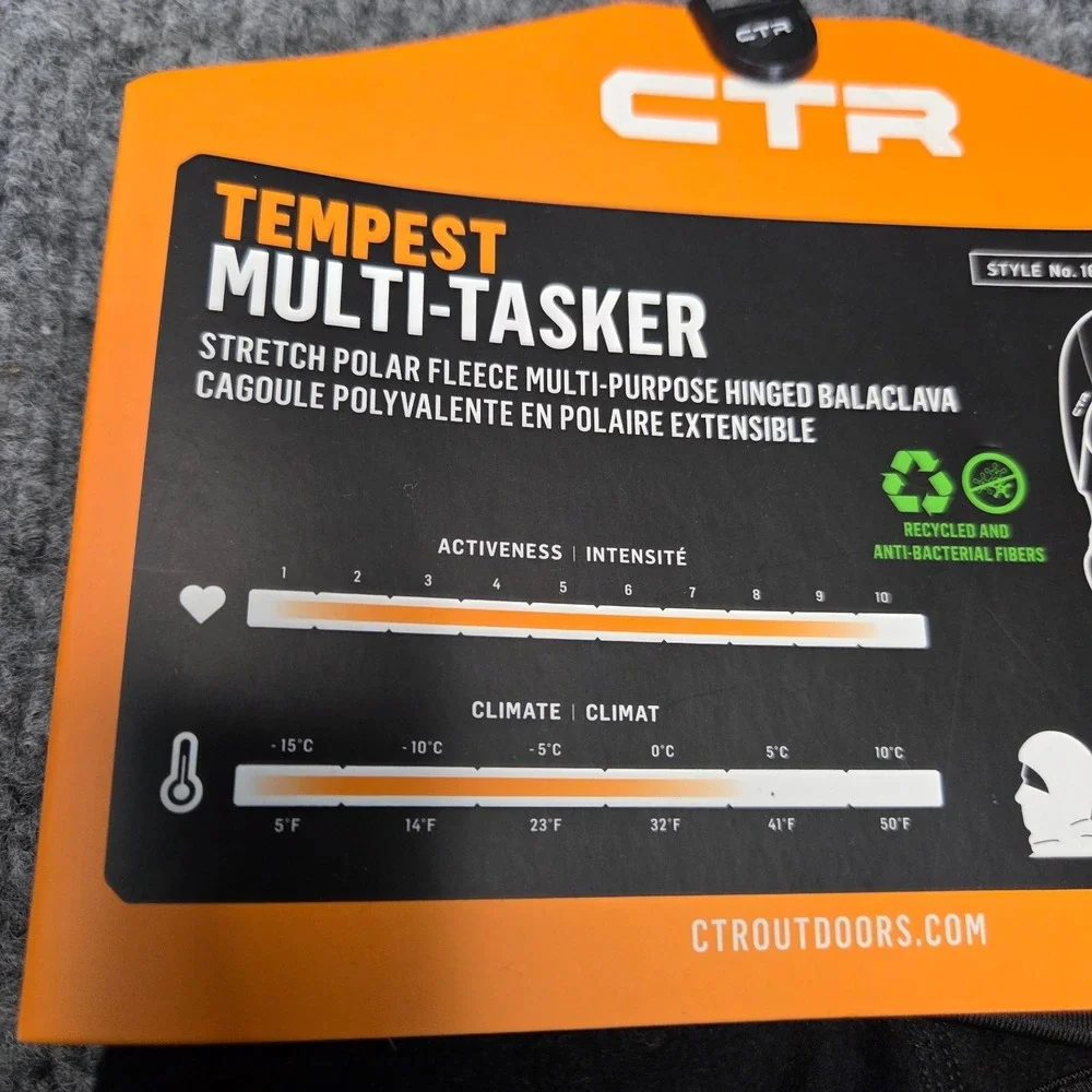 CTR Chaos‎ Thermal Regulation Headgear Tempest Multi tasker MicroFlex JR Youth